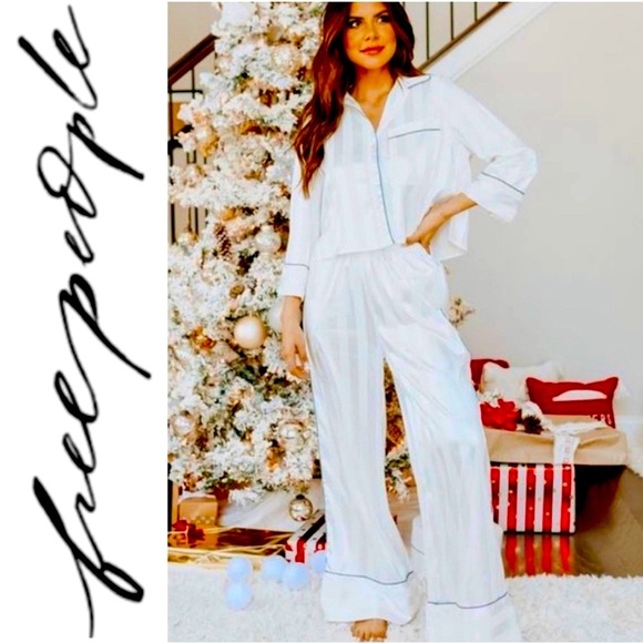 Free People Other - FREE PEOPLE Pajama Party PJ Set In Ivory - Various Sizes - NWT 🫶🏻